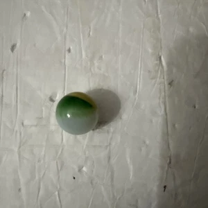 DE COLECCIÓN REMOLINO AMARILLO Y VERDE TIRADOR MÁRMOL, 1" - Imagen 1 de 4