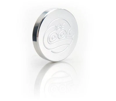 Be Cool 70001 Natural Finish Billet Aluminum Round-Style Radiator Cap - Image 1 of 3