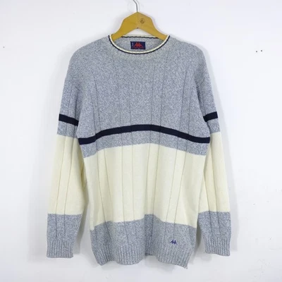 Kappa Vintage Maglione Uomo Taglia L Cotone Girocollo Comodo Invernale Casual - Immagine 1 di 4