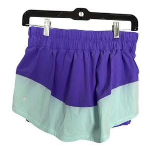 Lululemon Run Breeze By Skort Size 6 Small Yoga Power Purple Teal Skirt Athletic - Picture 1 of 9