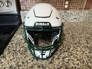 Riddell SpeedFlex Football Helmet White Black OUT w/ Facemask Adult Small 2025 - Picture 1 of 10