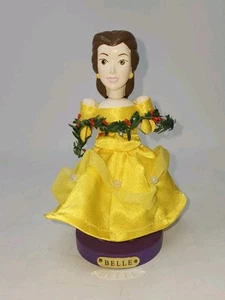 Disney Bella La Bella y la Bestia Cascanueces Pequeño Vacaciones Madera Princesa - Imagen 1 de 8