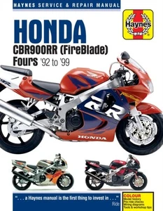 Honda CBR900RR FireBlade (92 - 99) Haynes Repair Manual by Haynes Publishing - Imagen 1 de 1