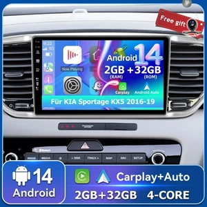 Für KIA Sportage KX5 2016-19 Android 14 Autoradio Navi CarPlay GPS 2GB+32GB WIFI - Bild 1 von 17