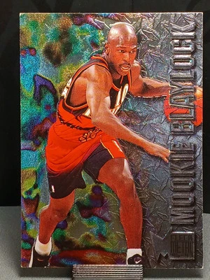 1996-97 Fleer Metal #1 Mookie Blaylock  Atlanta Hawks - Image 1 of 3