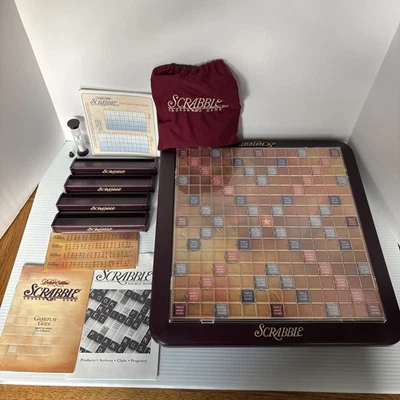 Tocadiscos SCRABBLE Deluxe Edición - 2001 - 100% COMPLETO - Todas las piezas verificadas Foto 1 de 4