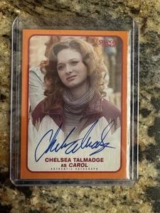2019 Topps Stranger Things Chelsea Talmadge As Carol Auto Autograph Orange /99 - Picture 1 of 2