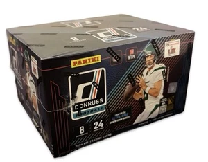 2024 DONRUSS FOOTBALL NFL RETAIL BOX 24 PACK NEW FACTORY SEALED DOWNTOWN IN HAND - Picture 1 of 4