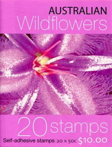 2005 Australian Wildflowers - Stamp booklet Barcode 207700 1K Reprint - Picture 1 of 3