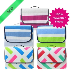 Coperta da Picnic in Pile 100% Riciclato XXL 200x200 Impermeabile Pieghevole - Foto 1 di 31