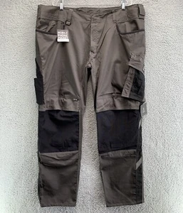 Maskottchen Hose Herren 45x32 grau schwarz Lemberg Kniepolster Bau Arbeitskleidung NEU - Bild 1 von 17