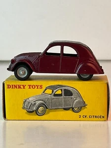 Dinky No. 535 Citroen 2CV with Original Box, Nice - Picture 1 of 20
