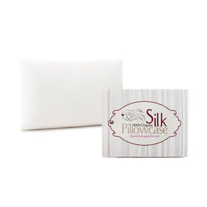 Silk Lady 100% Organic Mulberry Silk Pillowcase - Matte Finish - Travel Size