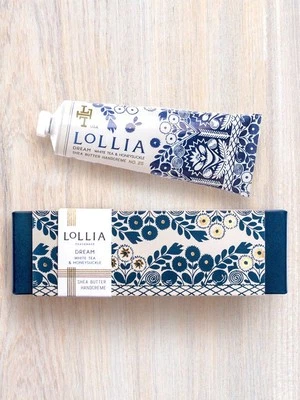 Lollia Dream Handcreme White Tea and Honeysuckle Shea Butter Cream