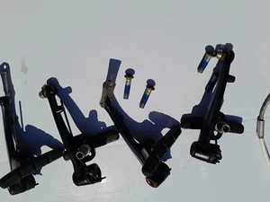 Tektro MT10 Quartz Mountain Bike Freni a V (2 Paia) Nero Buono stato funzionante - Foto 1 di 10
