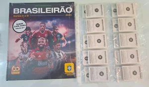 ALBUM CAPA DURA CAMPEONAO BRASILEIRO 2021 + SET COMPLETO - Picture 1 of 2