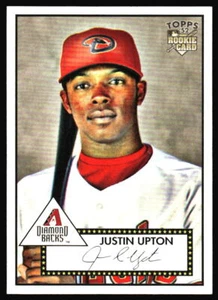 2007 Topps Rookie 1952 Edition Justin Upton Rookie #170 Arizona Diamondbacks - Bild 1 von 2