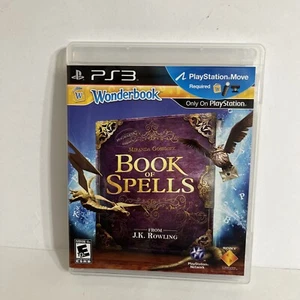PS3 Wonderbook: Book of Spells Sony PS 3 Harry Potter JK Rowling sin manual - Imagen 1 de 3