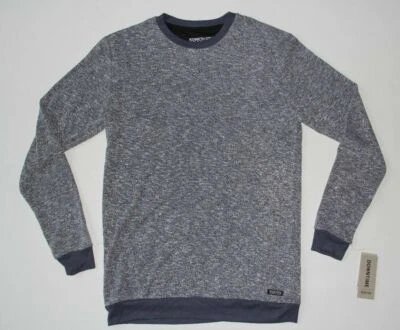 Новый Kenneth Cole темно-синий белый мрамор мужской маленький длинным рукавом время простоя толстовка - Изображение 1 из 4