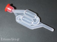 1x GORGOGLIATORE 2 bolle con tappo mini fermentatore produzione birra casalinga