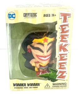 Wonder Woman Teekeez Stackable Vinyl Action Figure Cryptozoic DC 14+ - Picture 1 of 9