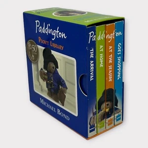 Paddington - 50 Years (2008) Small Pocket Library Book Set - 4x Board Books - Bild 1 von 24