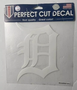 Detroit Tigers 4"x4" Perfect Cut Car Decal MLB Auto Sticker Emblem - Picture 1 of 2