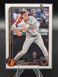 2025 Topps Series 1 - OriolesCoby Mayo #CC-20 - Image Variation RC SP Orioles - Bild 1 von 2