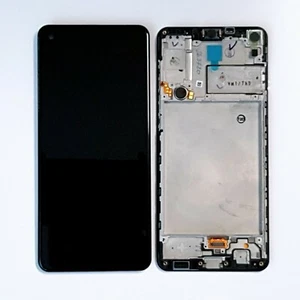 Genuine Samsung Galaxy A21s (A217) LCD Assembly +Frame Black GH82-23089A/22988A - Picture 1 of 2