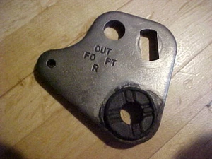 1967 1968 GTO PONTIAC ORIGINAL OEM HURST 4 SPEED SHIFTER LINKAGE REVERSE LEVER - Picture 1 of 2