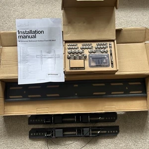 "M Universal Wandhalterung Halterungen für TV fest schwedisch hergestellt schwarz 40"" -75"" - Bild 1 von 9