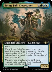 Magic The Gathering Bonny Pall, Clearcutter 349 Raro Arte Extendido Outlaws of Thunder Junction - Imagen 1 de 1