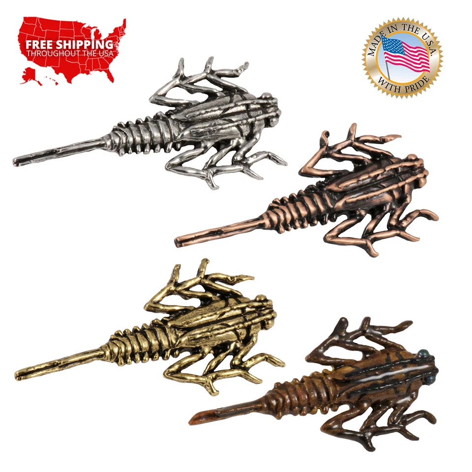 Pin o imán de solapa de insectos mosca de piedra creativos de estaño, A028 Foto 1 de 1