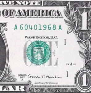 June 4, 1968 : A 60401968 A BIRTHDAY Note $1 One Dollar Bill *UNC* 🎂🎁 - Picture 1 of 3