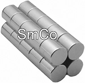 1/4" x 1/4" Cylinder -SmCo - Samarium Cobalt Rare Earth Magnet, Grade N30 - Picture 1 of 1