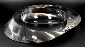 VINTAGE MCM VANITY THICK ACRYLIC LUCITE SOAP DISH HOLDER - Picture 1 of 17