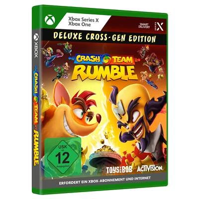 Crash Team Rumble Deluxe Microsoft Xbox One Series X Nur online spielbar NEU&OVP - Bild 1 von 4