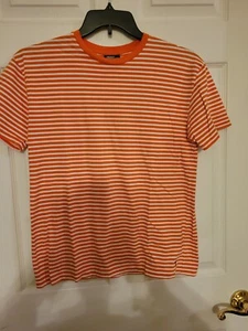 Mens Striped Polo Tee Shirt, sz Small - Picture 1 of 4