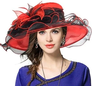 Women's Church Derby Dress Fascinator Bridal Cap Wedding Hat 10 Designs - Picture 1 of 19