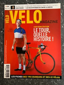 Fahrrad Magazin Nr. 509 Le tour CHRIS FROOME DIE MYTHISCHEN FAHRRÄDER DES UHRFAHRENS - Bild 1 von 1