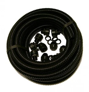 PACK CONTRATISTA CONDUCTO FLEXIBLE 20mm con glándulas 10 mtrs negro - Imagen 1 de 1