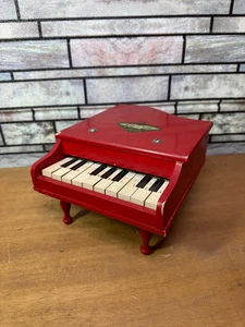 Antique Dollhouse Queen Grand Piano, Made from Wood, Free Daily Insured Shipping - Picture 1 of 6