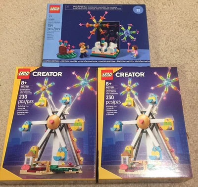 LEGO (40689) Celebración de Fuegos Artificiales + (40758) Noria con Fuegos Artificiales - ¡Nuevo!! Foto 1 de 4