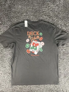 NEU! Tommy Bahama Deck The HALLS T-SHIRT ~ Größe Herren Large - Bild 1 von 8