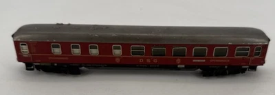 Vagón comedor de pasajeros Marklin HO DSG 4024 de colección Alemania Occidental sin caja Foto 1 de 4