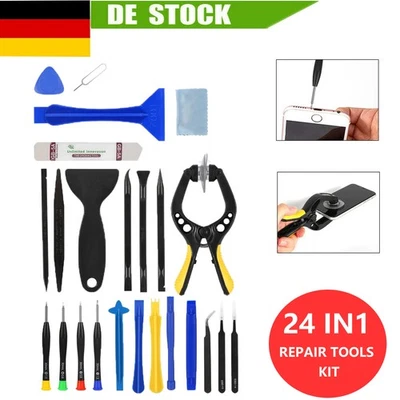 Handy Reparatur Werkzeugset öffnen Universal Set Display Smartphone Tablet 24X - Bild 1 von 4