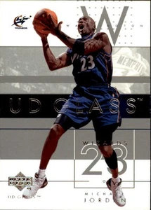 Vidrio UD 2002-03 cubierta superior #90 Michael Jordan - casi nuevo-como nuevo - Imagen 1 de 2