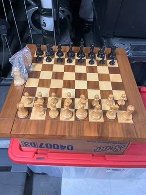 Piezas de ajedrez Fischer Spassky Series - 3,5" King Foto 1 de 4