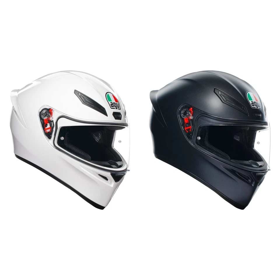 AGV Motorcycle Helmet K1 S Solid - Sport Racing Full Face Helmet With Spoiler - Image 1 of 1