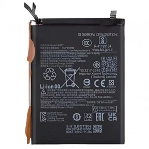 Batterie Interne BM5T Compatible pour Xiaomi 13T / Little X6 Pro 5000 MAH - Photo 1 sur 1
